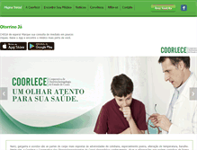 Tablet Screenshot of coorlece.com.br